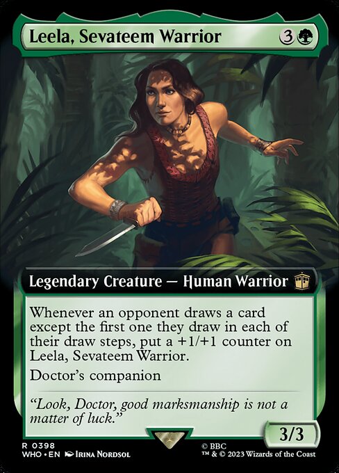 Leela, Sevateem Warrior from Doctor Who