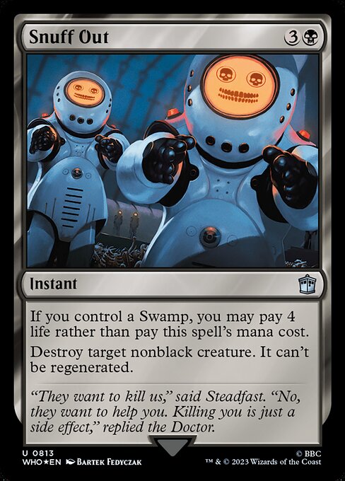 Snuff Out from Doctor Who