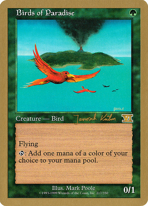 Birds of Paradise from World Championship Decks 2000