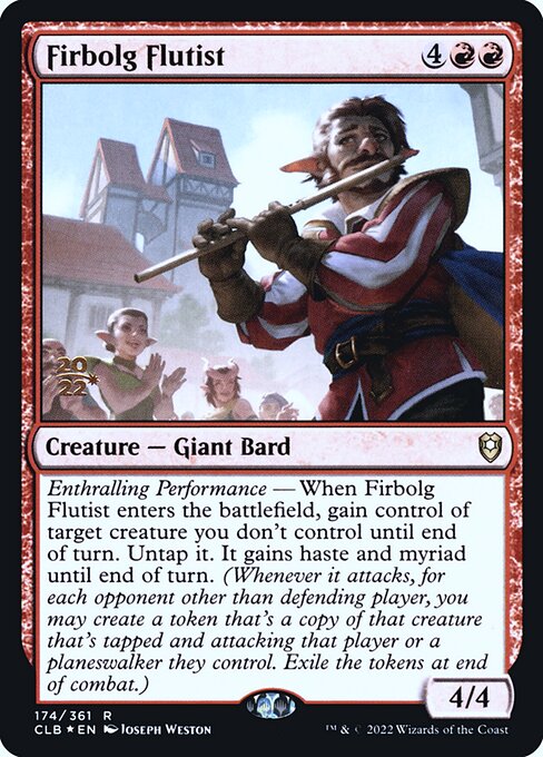 Firbolg Flutist highlighted card art