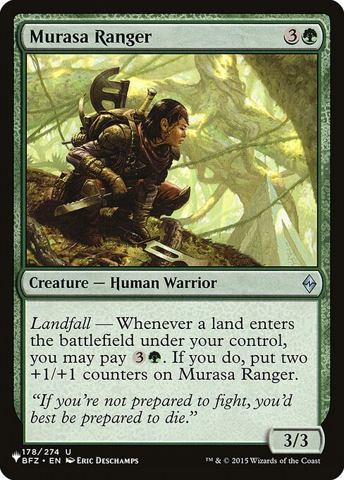 Murasa Ranger from The List
