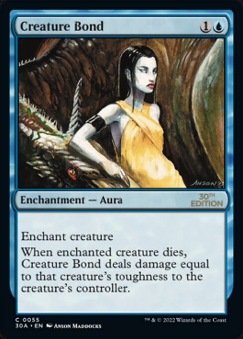 Creature Bond highlighted card art