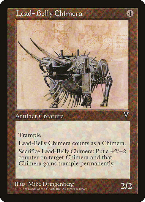 Lead-Belly Chimera highlighted card art