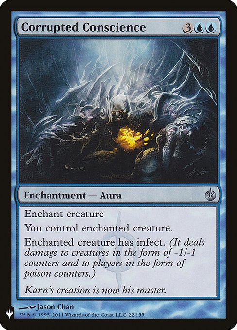 Corrupted Conscience highlighted card art