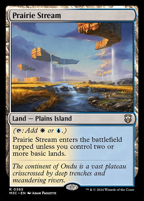 Prairie Stream from Modern Horizons 3 Commander