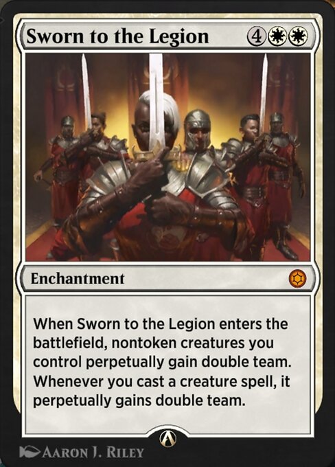 Sworn to the Legion highlighted card art