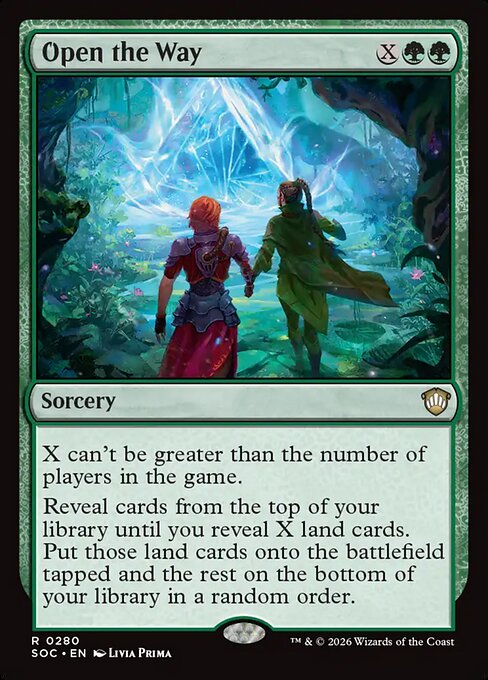 Open the Way from Secrets of Strixhaven Commander