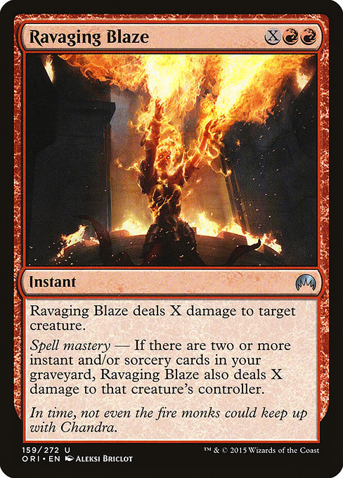Ravaging Blaze from Magic Origins