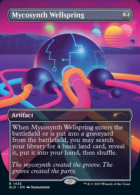 Mycosynth Wellspring highlighted card art