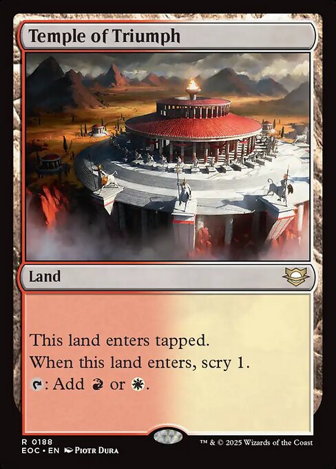 Temple of Triumph highlighted card art