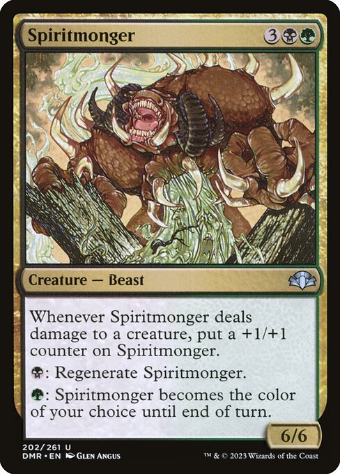 Spiritmonger highlighted card art