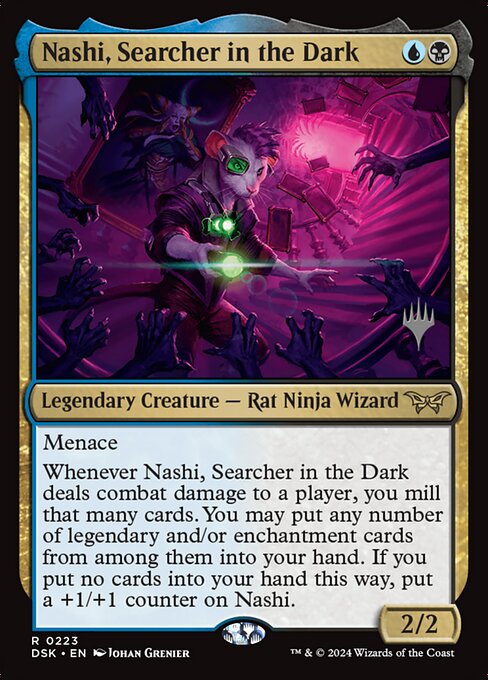 Nashi, Searcher in the Dark from Duskmourn: House of Horror Promos