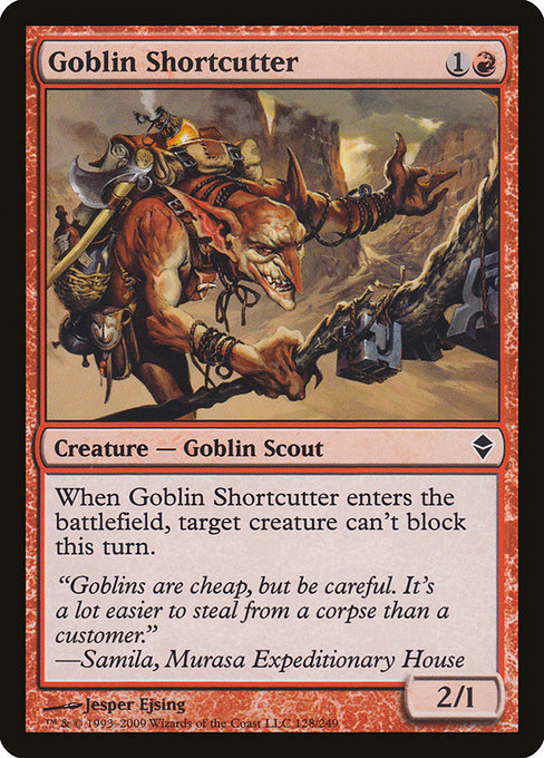 Goblin Shortcutter from Zendikar
