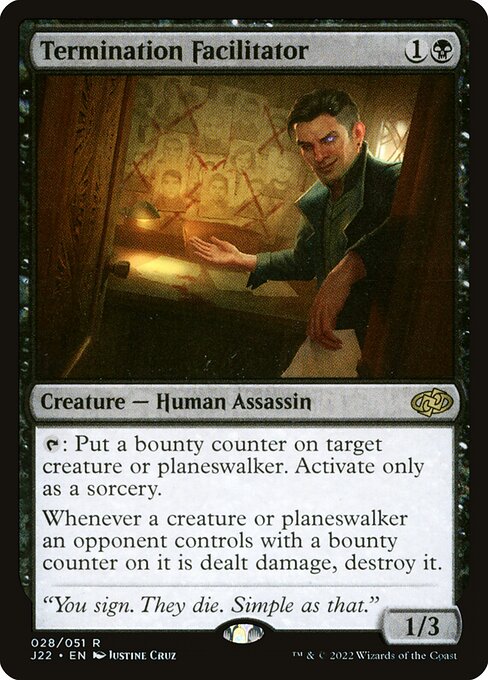 Termination Facilitator highlighted card art