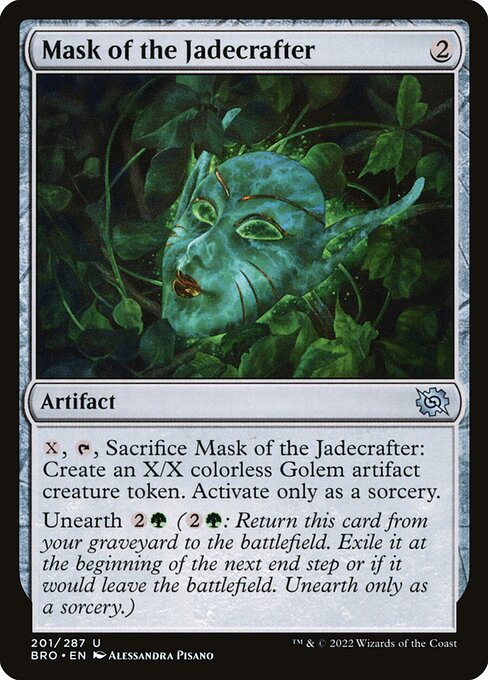 Mask of the Jadecrafter highlighted card art