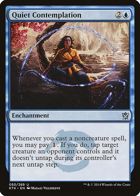 Quiet Contemplation highlighted card art