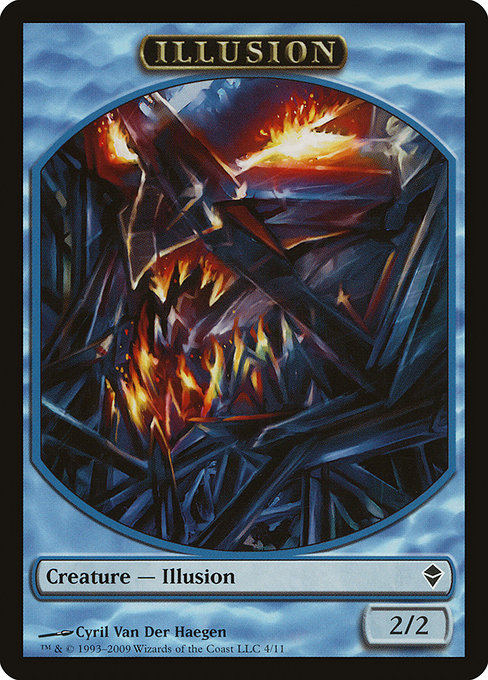 Illusion highlighted card art