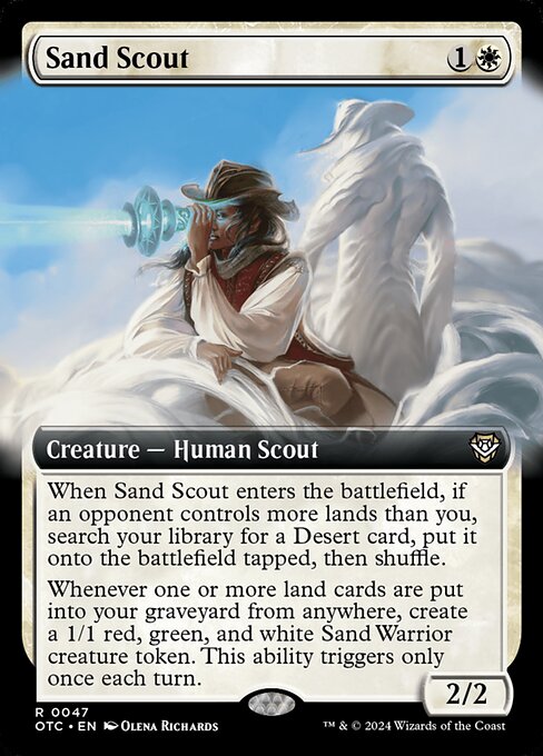 Sand Scout highlighted card art