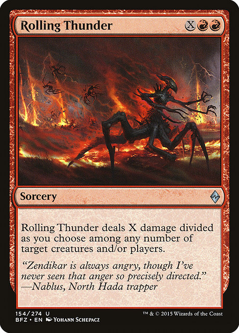 Rolling Thunder from Battle for Zendikar