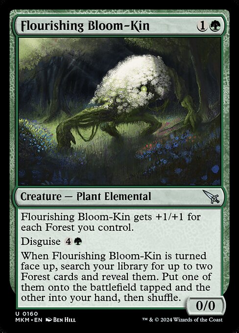 Flourishing Bloom-Kin highlighted card art
