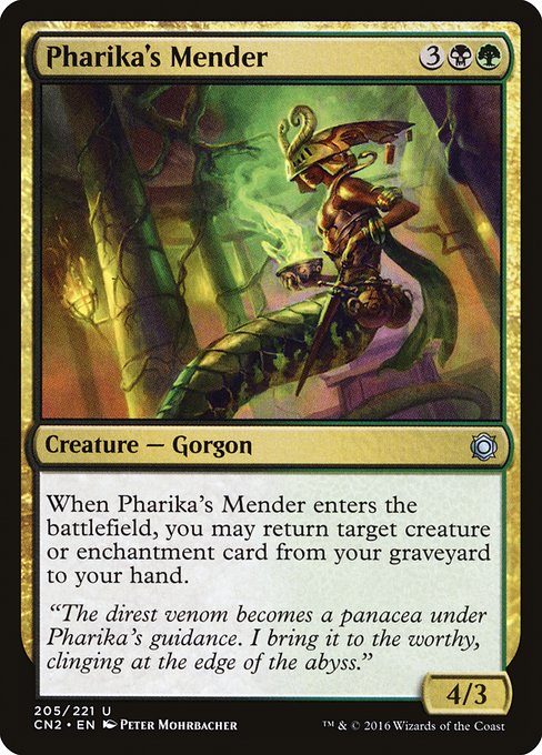 Pharika's Mender highlighted card art