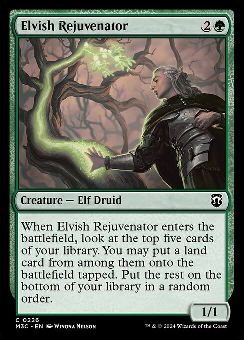 Elvish Rejuvenator highlighted card art