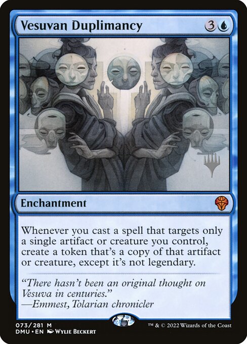 Vesuvan Duplimancy from Dominaria United Promos