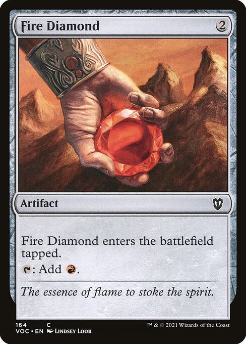 Fire Diamond from Crimson Vow Commander
