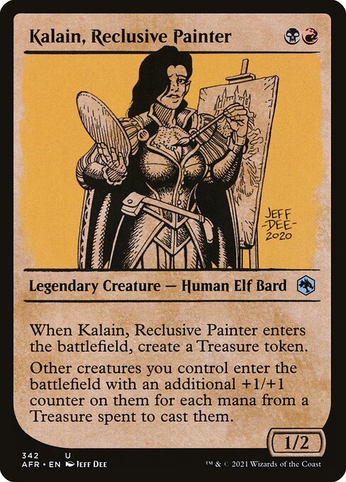 Kalain, Reclusive Painter from Adventures in the Forgotten Realms