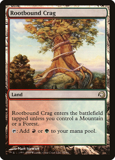 Rootbound Crag from Premium Deck Series: Slivers