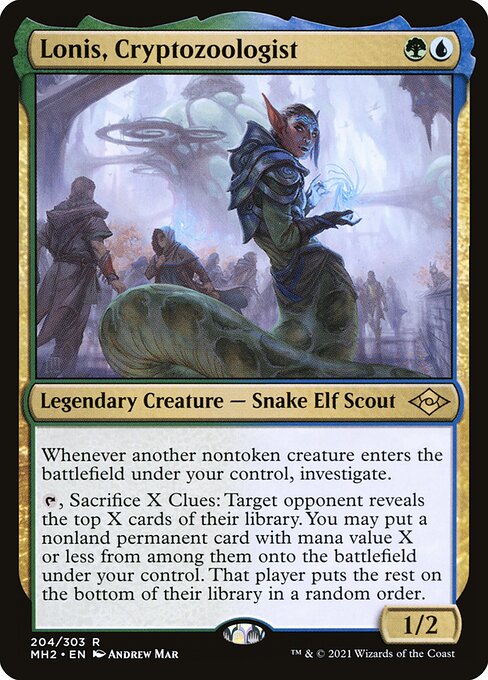 Lonis, Cryptozoologist from Modern Horizons 2