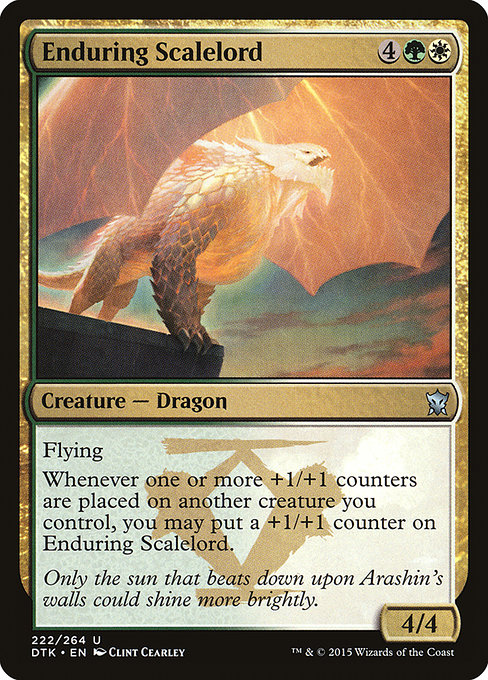 Enduring Scalelord from Dragons of Tarkir