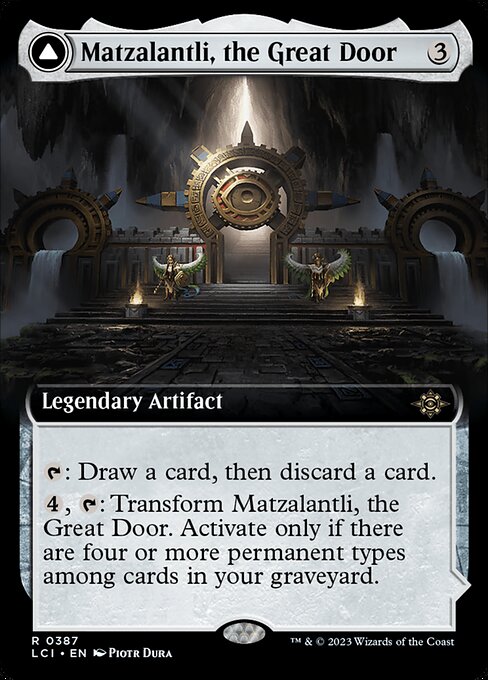 Matzalantli, the Great Door // The Core from The Lost Caverns of Ixalan