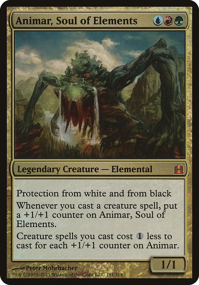 Animar, Soul of Elements from Commander 2011 Oversized