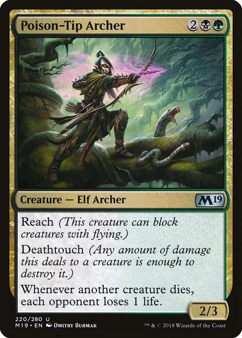 Poison-Tip Archer from Core Set 2019