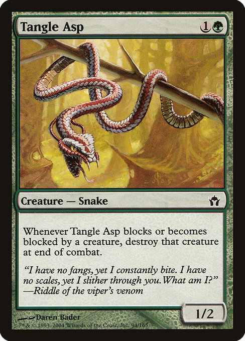 Tangle Asp highlighted card art
