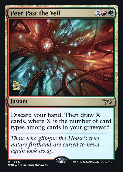 Peer Past the Veil highlighted card art