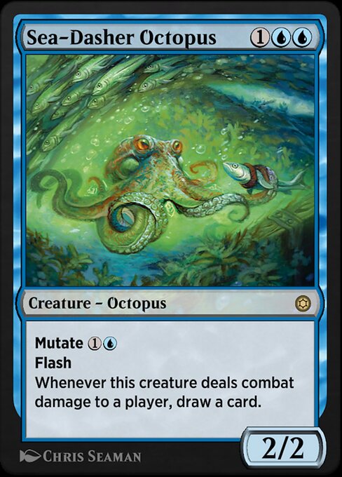 Sea-Dasher Octopus highlighted card art