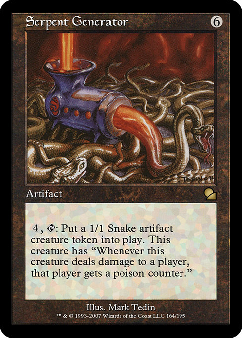 Serpent Generator highlighted card art