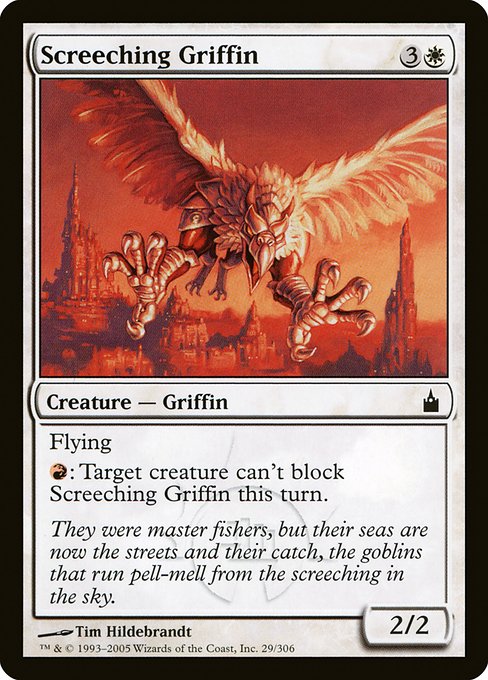 Screeching Griffin highlighted card art