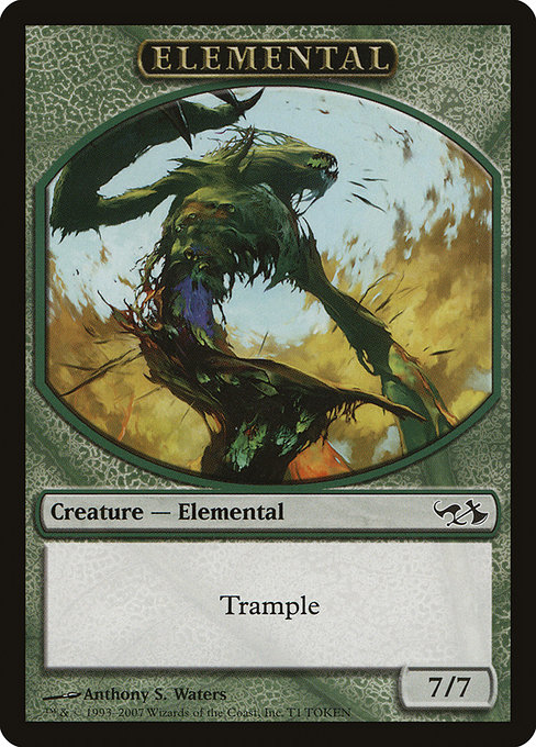 Elemental from Duel Decks: Elves vs. Goblins Tokens