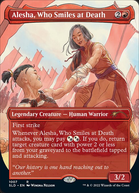 Alesha, Who Smiles at Death from Secret Lair Drop
