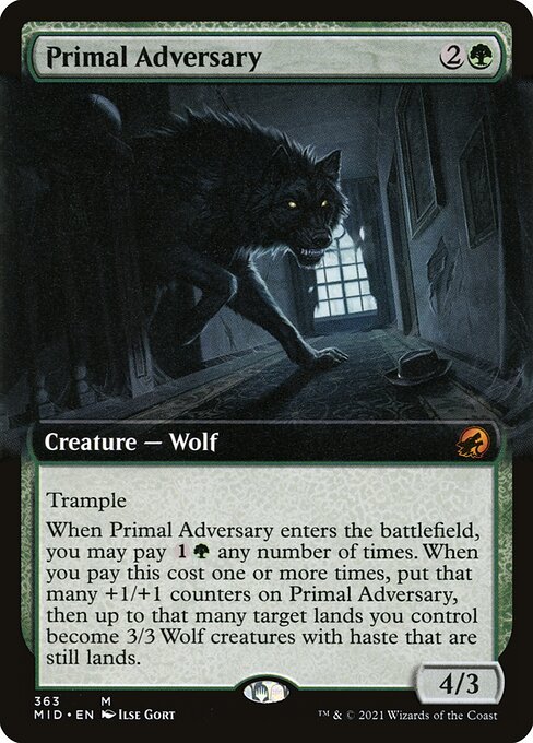 Primal Adversary from Innistrad: Midnight Hunt