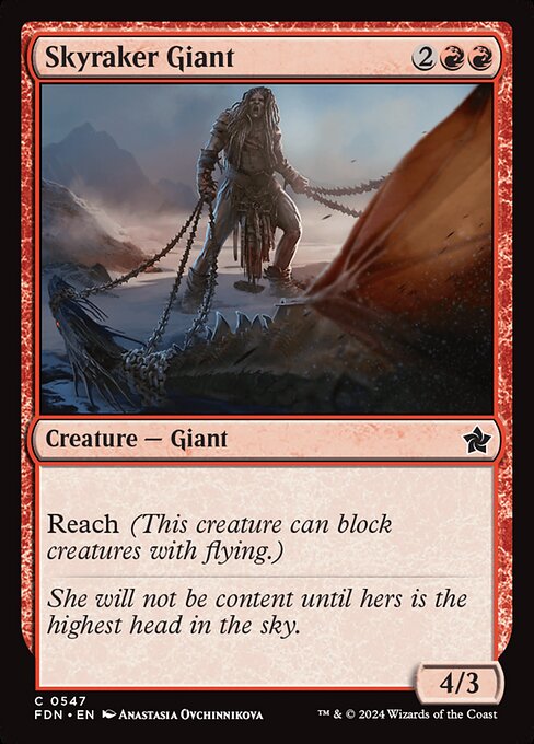 Skyraker Giant highlighted card art