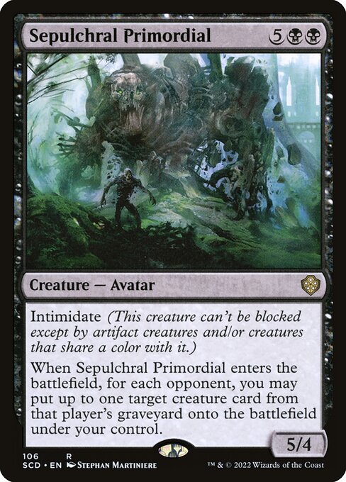 Sepulchral Primordial from Starter Commander Decks