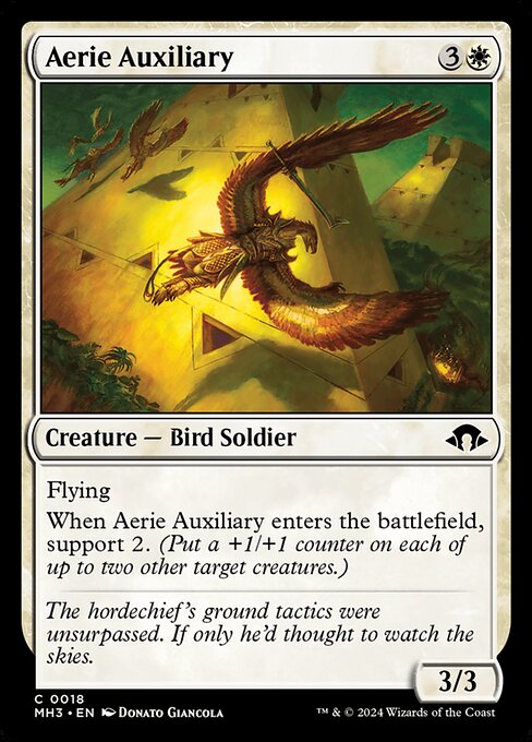Aerie Auxiliary highlighted card art