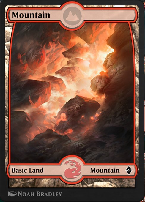 Mountain from MTG Arena Promos