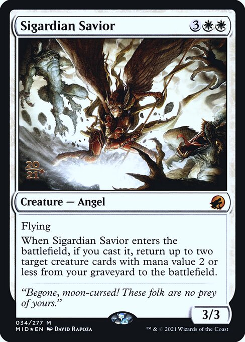 Sigardian Savior from Innistrad: Midnight Hunt Promos