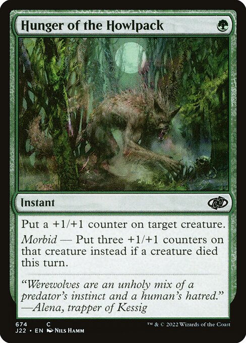 Hunger of the Howlpack from Jumpstart 2022