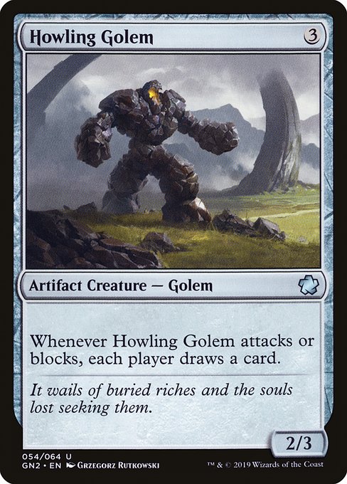 Howling Golem from Game Night 2019